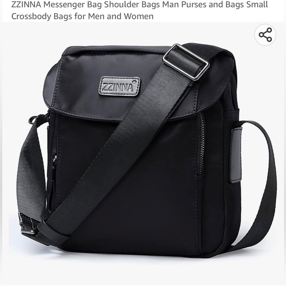 ZZINNA light weight messenger bag for man & woman - Picture 2 of 5